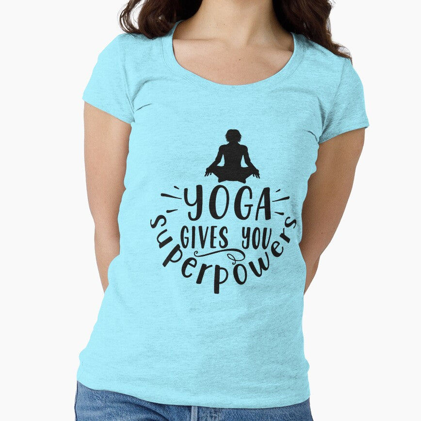 Yoga Gives You Superpowers by Teez-Me T-Shirts, Hoodie, Sweatshirt | BlankRebels.com (Image 1)