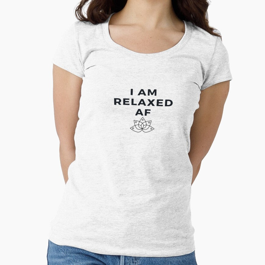 I Am Relaxed AF - Funny Yoga Designs by Liniskop