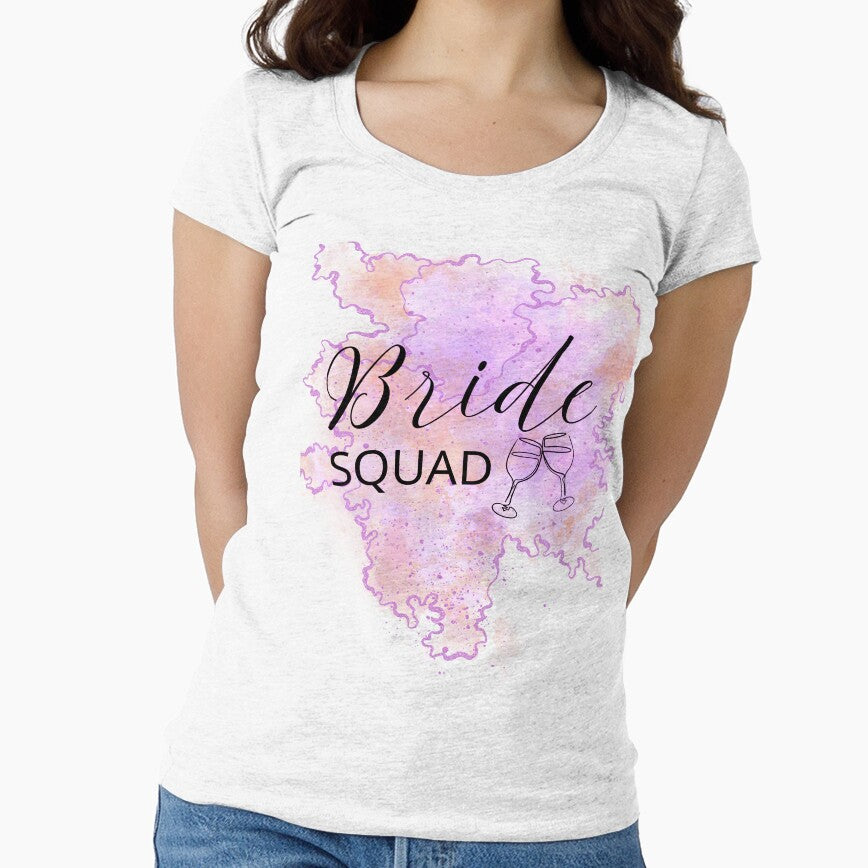 Bride Squad – Gold Galaxy Purple  Glow Edition by Rantrix T-Shirts, Hoodie, Sweatshirt | BlankRebels.com (Image 1)
