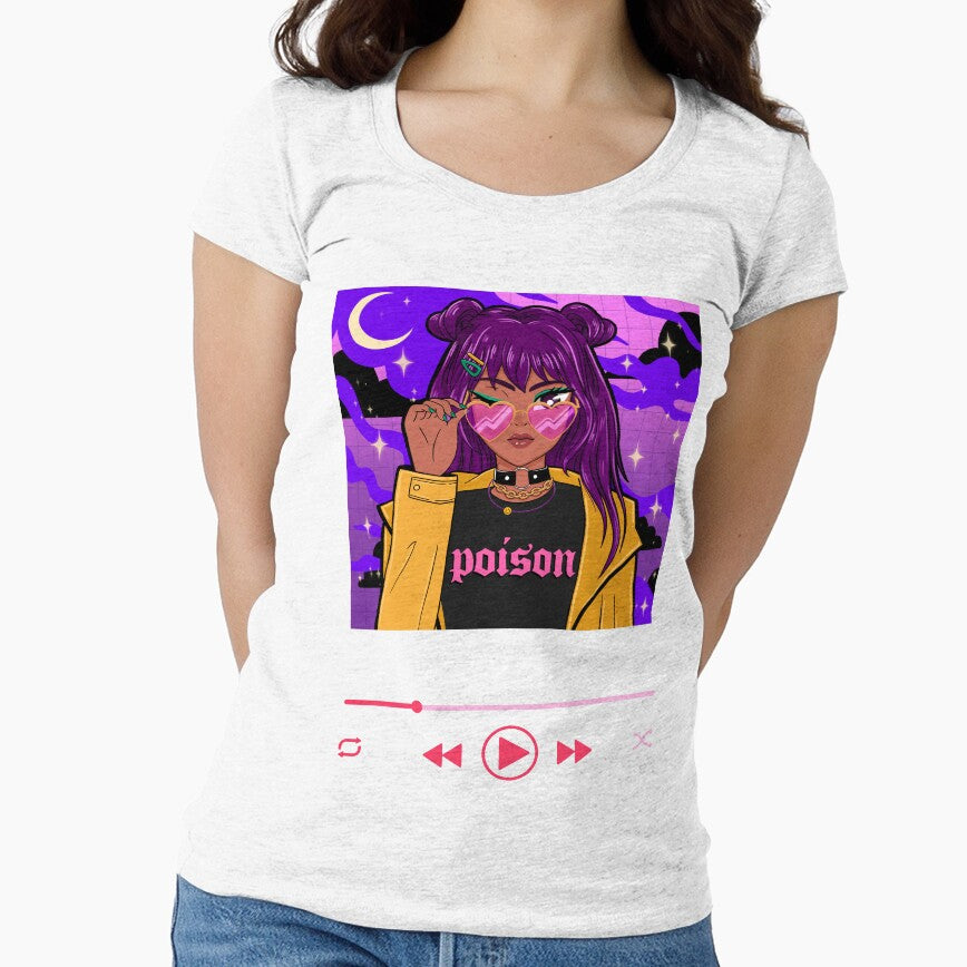 manga t shirt woman - gift - birthday by ali998 Hoodie, Sweatshirt | BlankRebels.com (Image 1)