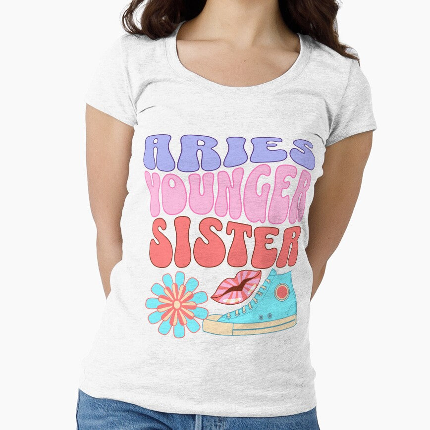 Aries younger sister in retro pastel colours by BritishDelights T-Shirts, Hoodie, Sweatshirt | BlankRebels.com (Image 1)