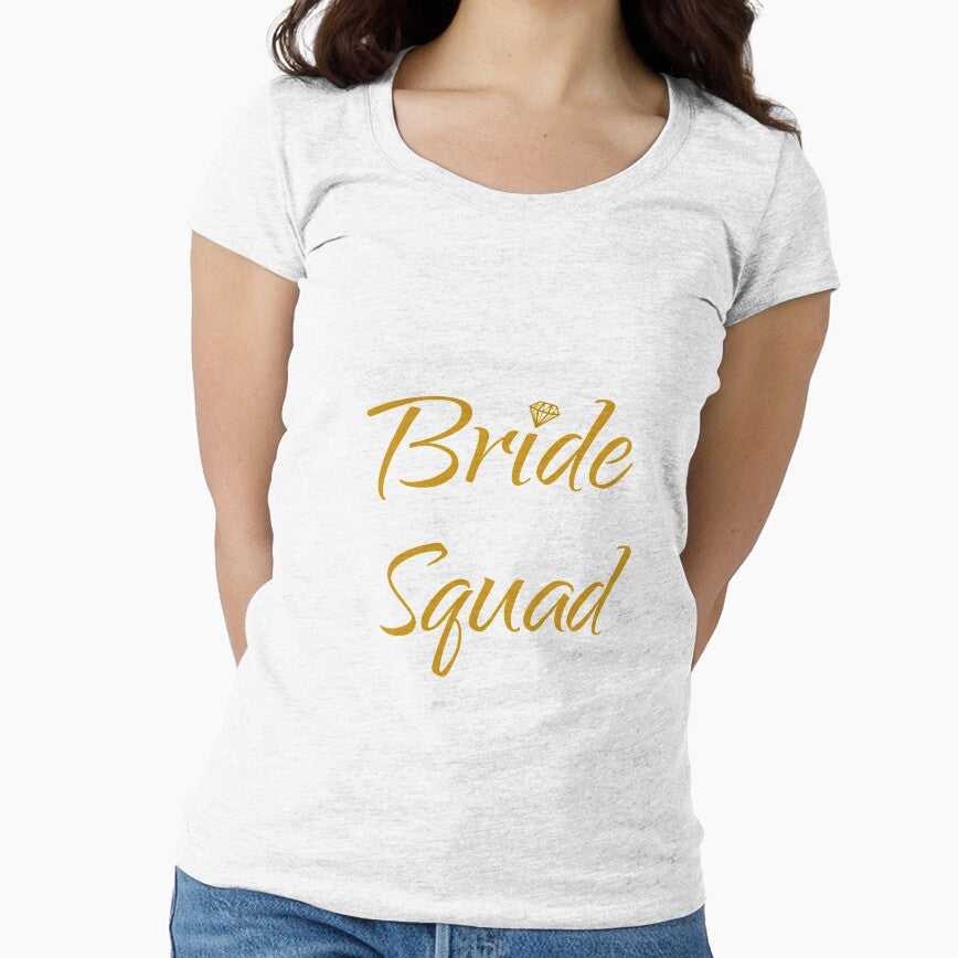 Bride Squad Tshirt & Gift by Legendemax Hoodie, Sweatshirt | BlankRebels.com (Image 1)