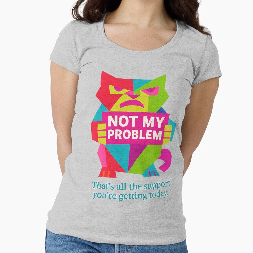 Not Your Circus – Hoodie and T-Shirt for Remote Workers | Sarcastic Humor Style by JustMeditateIt Sweatshirt (Image 1)