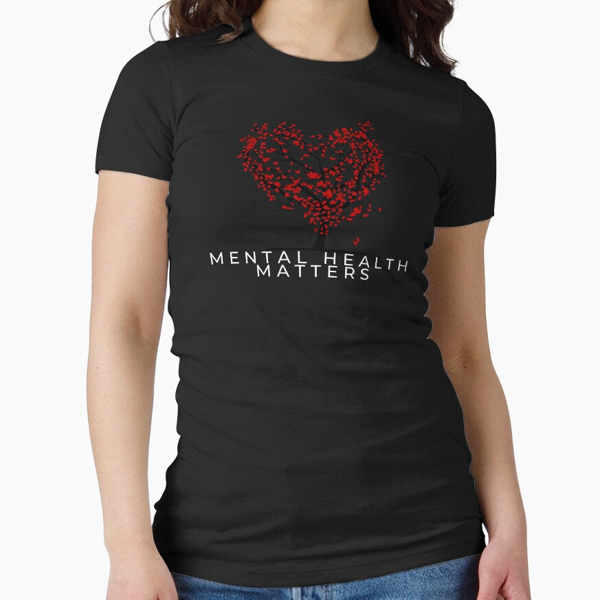 Mental Health Matters Tree by BuraxisQuotes T-Shirts, Hoodie, Sweatshirt | BlankRebels.com (Image 1)