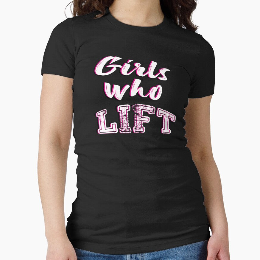 Girls who lift design by RPHDesigns T-Shirts, Hoodie, Sweatshirt | BlankRebels.com (Image 1)