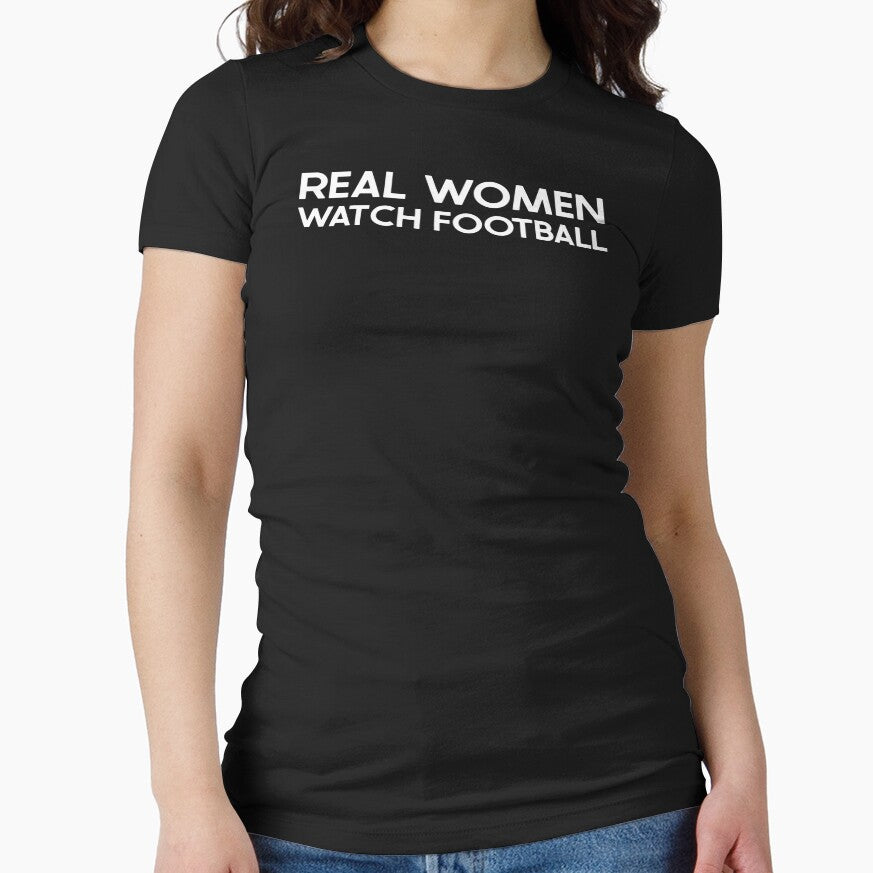 Real Women Watch Football by Picasmus Tees