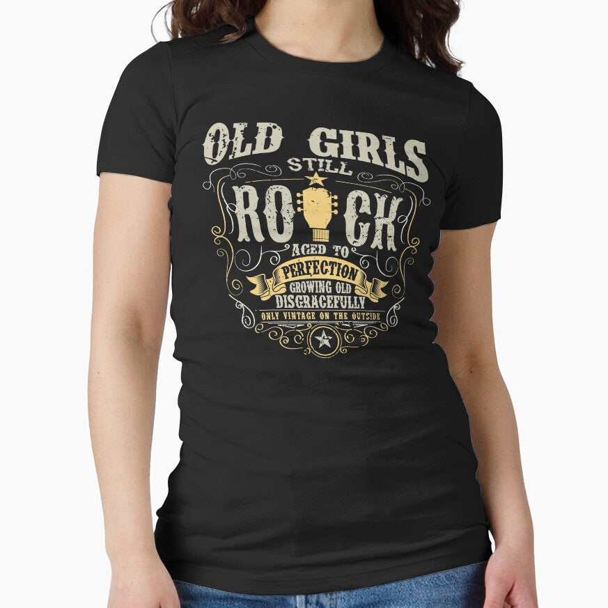 Old girls still rock aged to perfection growing old disgracefully only vintage on the outside by valuestees... (Image 1)