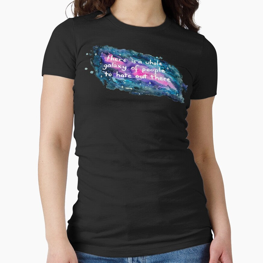 There Is A Whole Galaxy Of People To Hate Out There by Violet T-Shirts, Hoodie, Sweatshirt | BlankRebels.com (Image 1)