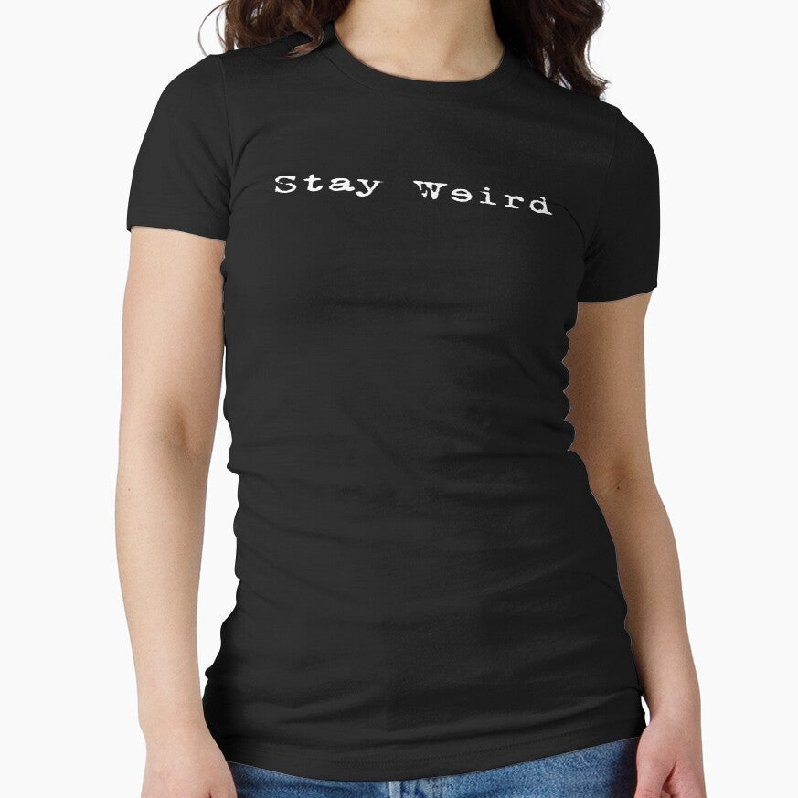 Oddball - Stay Weird - Blue T-Shirt - Quote Statement Speech by deanworld Hoodie, Sweatshirt | BlankRebels.com (Image 1)