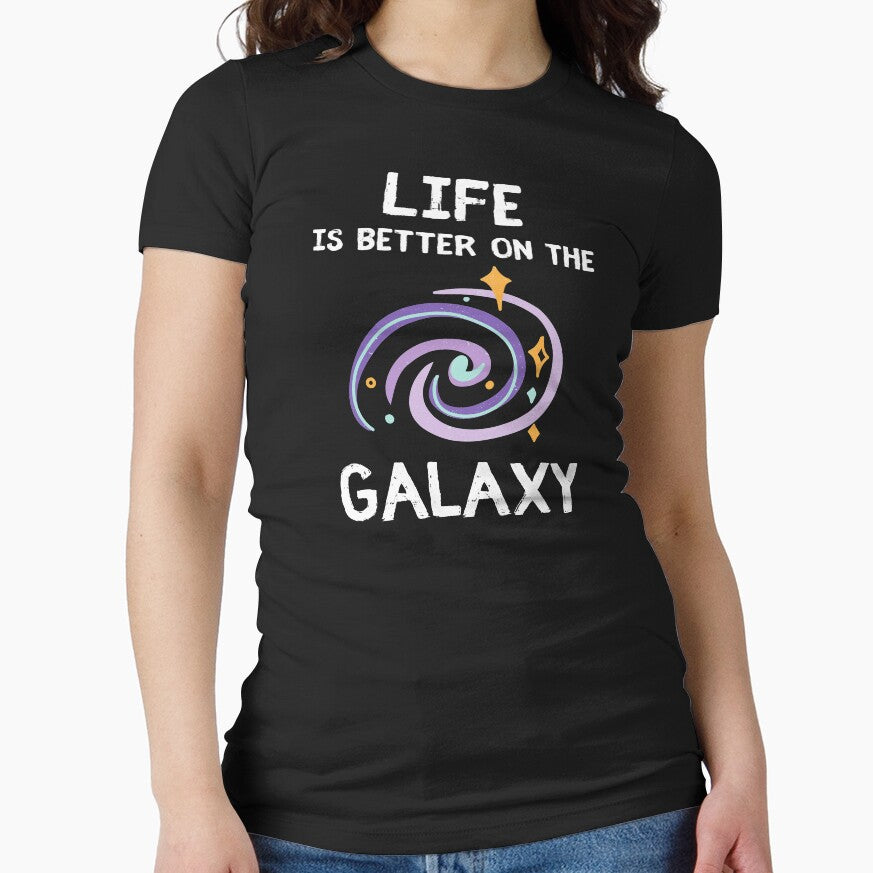 Life is better on the GALAXY tshirt by zoonix Hoodie, Sweatshirt | BlankRebels.com (Image 1)