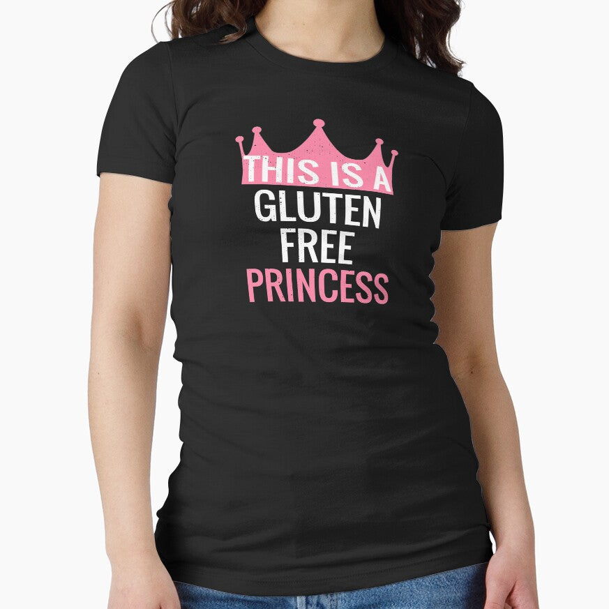 Funny Gluten Free T-Shirt Gluten Free Princess by CalculatorGirl Hoodie, Sweatshirt | BlankRebels.com (Image 1)