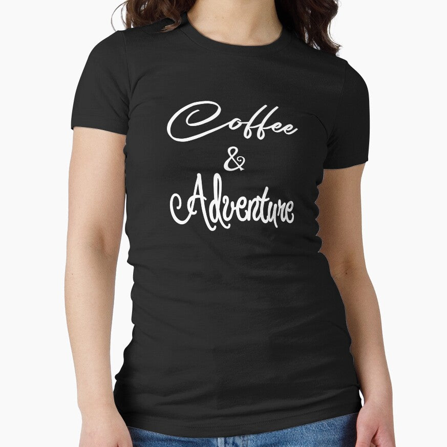 Coffee mountain adventure shirt, by DAM Creative, by DAM Creative ⭐⭐⭐⭐⭐