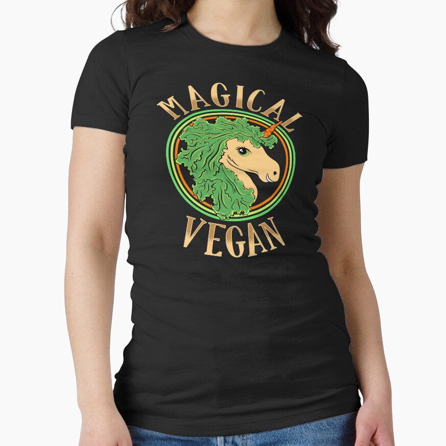 Magical Vegan Unicorn by Tigarlily T-Shirts, Hoodie, Sweatshirt | BlankRebels.com (Image 1)