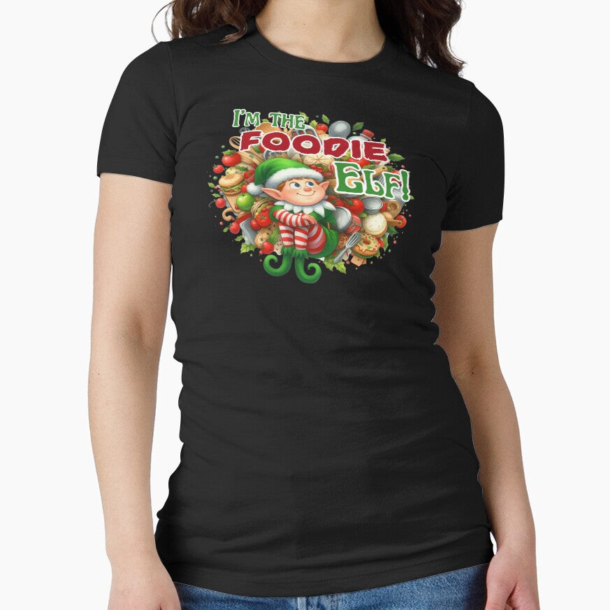 FOODIE - Food Blogger Gifts - What Elf Type Are You? Funny Christmas Elf Types | FOODIE ELF by Heritage Hive... (Image 1)