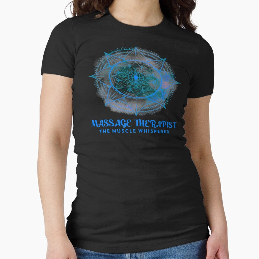 Massage Therapist - The Muscle Whisperer by CozyCoveDesigns T-Shirts, Hoodie, Sweatshirt | BlankRebels.com (Image 1)
