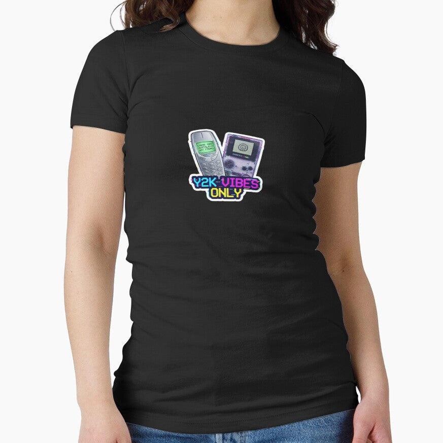Y2K Vibes Only – Retro 2000s Aesthetic Pop Art | Gen Z Style Design by Wonder Pixel Studio T-Shirts, Hoodie,... (Image 1)
