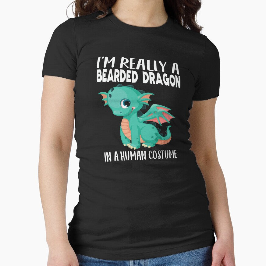 I'm Really a Bearded Dragon in a Human Costume by Jewelspride T-Shirts, Hoodie, Sweatshirt | BlankRebels.com (Image 1)