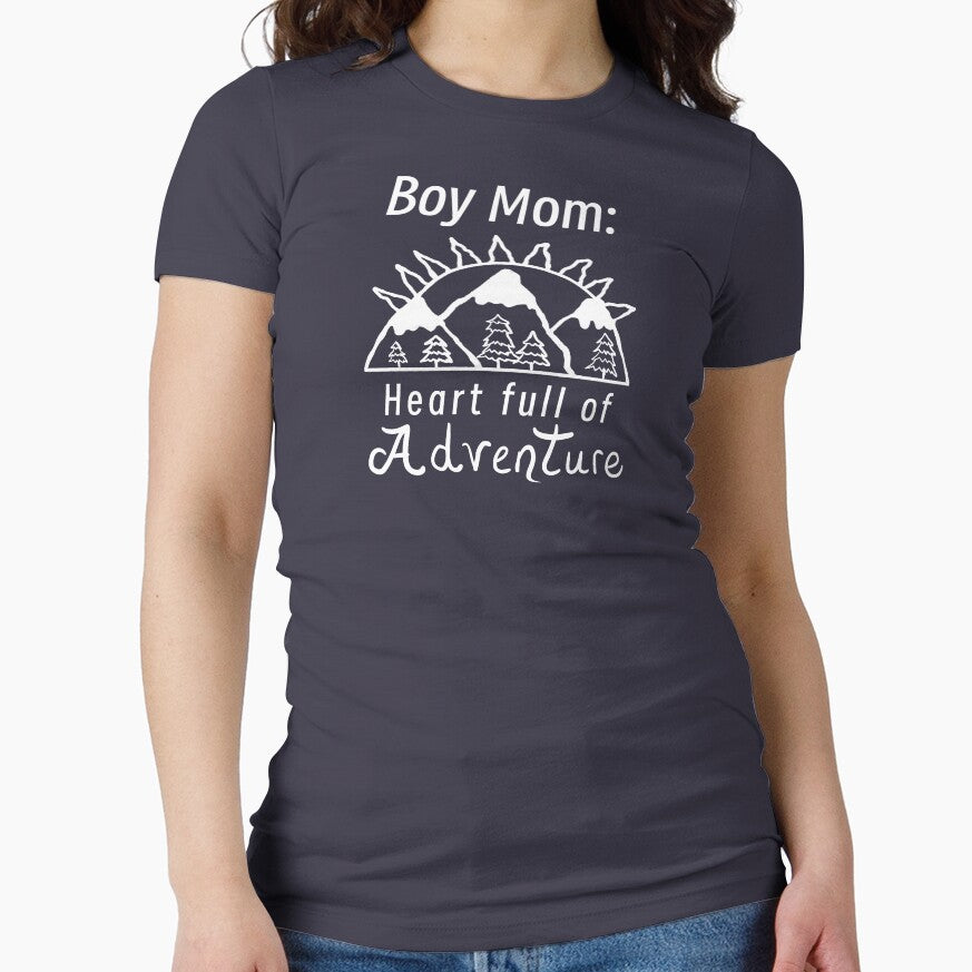 Boy Mom: Heart full of Adventure by Alexandrea Lake T-Shirts, Hoodie, Sweatshirt | BlankRebels.com (Image 1)