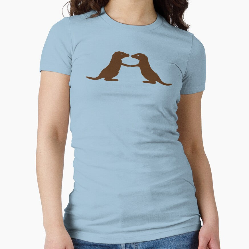 Otters Holding Hands by jezkemp T-Shirts, Hoodie, Sweatshirt | BlankRebels.com (Image 1)