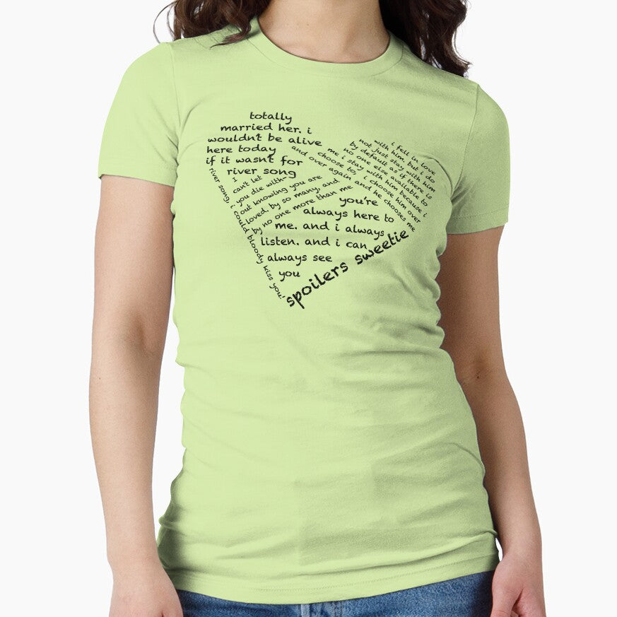 Quotes of the Heart - River/Doctor (Black) by fairy911911 T-Shirts, Hoodie, Sweatshirt | BlankRebels.com (Image 1)