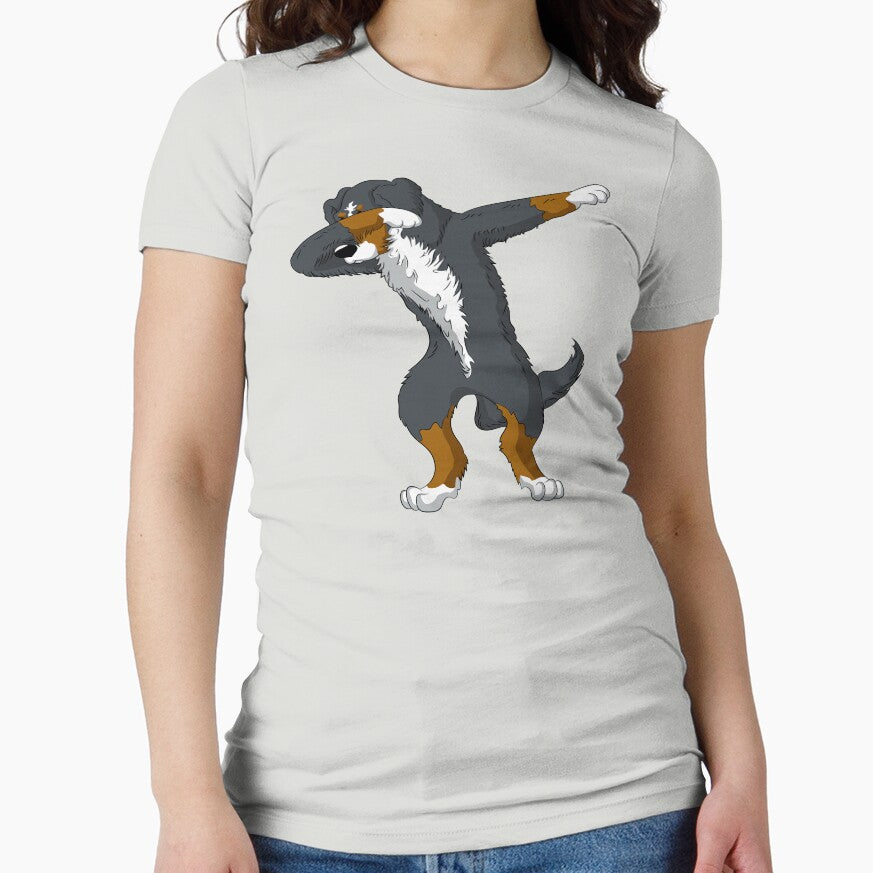 Funny Dabbing Bernese Mountain Dog by withpassion T-Shirts, Hoodie, Sweatshirt | BlankRebels.com (Image 1)