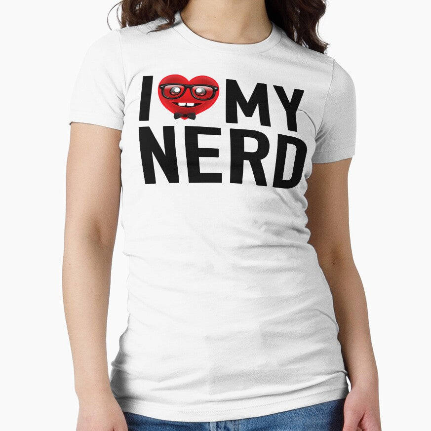 I Love My Nerd by pablomendoza T-Shirts, Hoodie, Sweatshirt | BlankRebels.com (Image 1)
