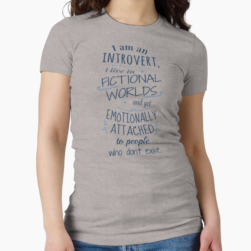 introvert, fictional worlds, fictional characters by FandomizedRose T-Shirts, Hoodie, Sweatshirt | BlankRebels.com (Image 1)