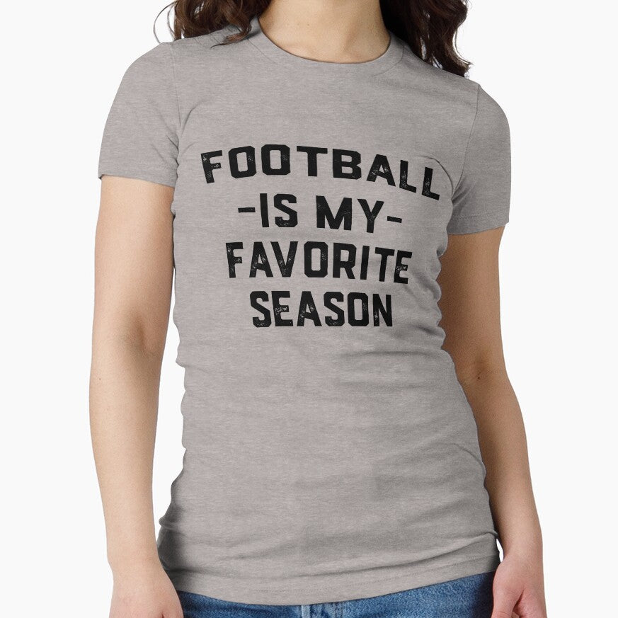 Football is my favorite season shirt - Football tshirt (Image 1)