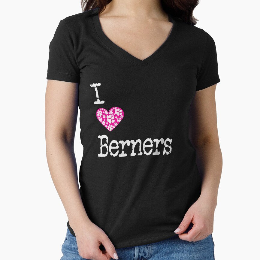 I Heart Berners | Love Bernese Mountain Dogs by Christopher Taylor T-Shirts, Hoodie, Sweatshirt | BlankRebels.com (Image 1)