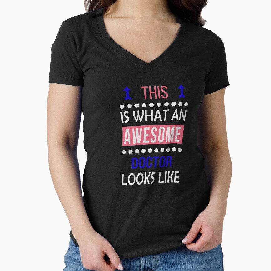 Doctor Awesome Looks Funny Birthday Christmas by smily-tees Hoodie, Sweatshirt | BlankRebels.com (Image 1)