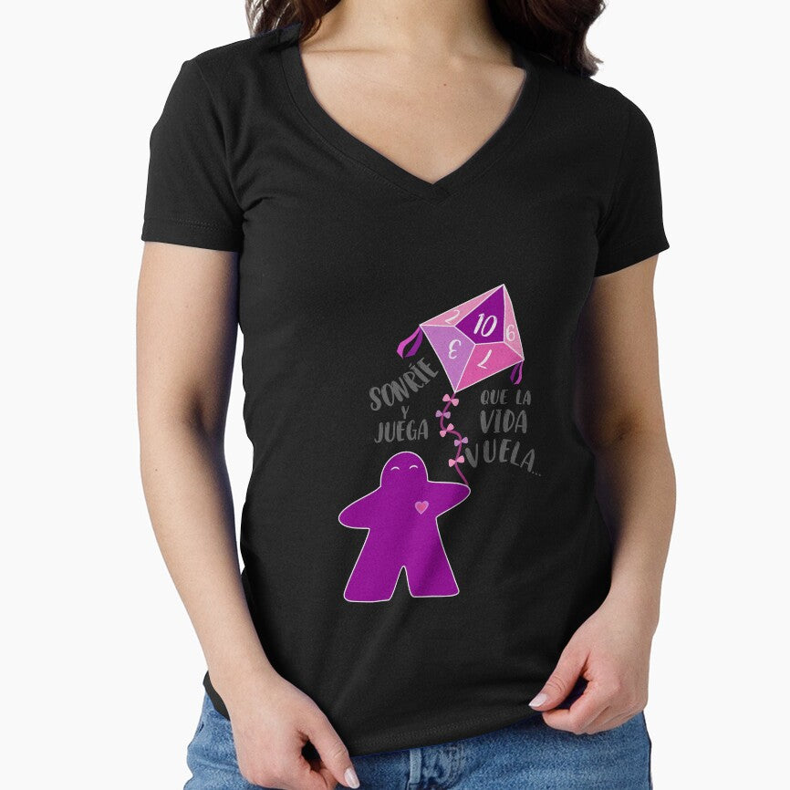 SMILE and PLAY, LIFE FLIES! by AventurerosLúdicos T-Shirts, Hoodie, Sweatshirt | BlankRebels.com (Image 1)