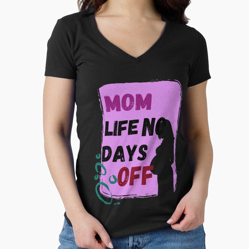 Mom life no days off by BasheerFajr T-Shirts, Hoodie, Sweatshirt | BlankRebels.com (Image 1)