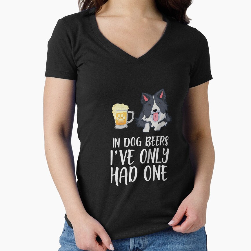 Border Collie and Beer Funny dog gift by TeeDoozy T-Shirts, Hoodie, Sweatshirt | BlankRebels.com (Image 1)