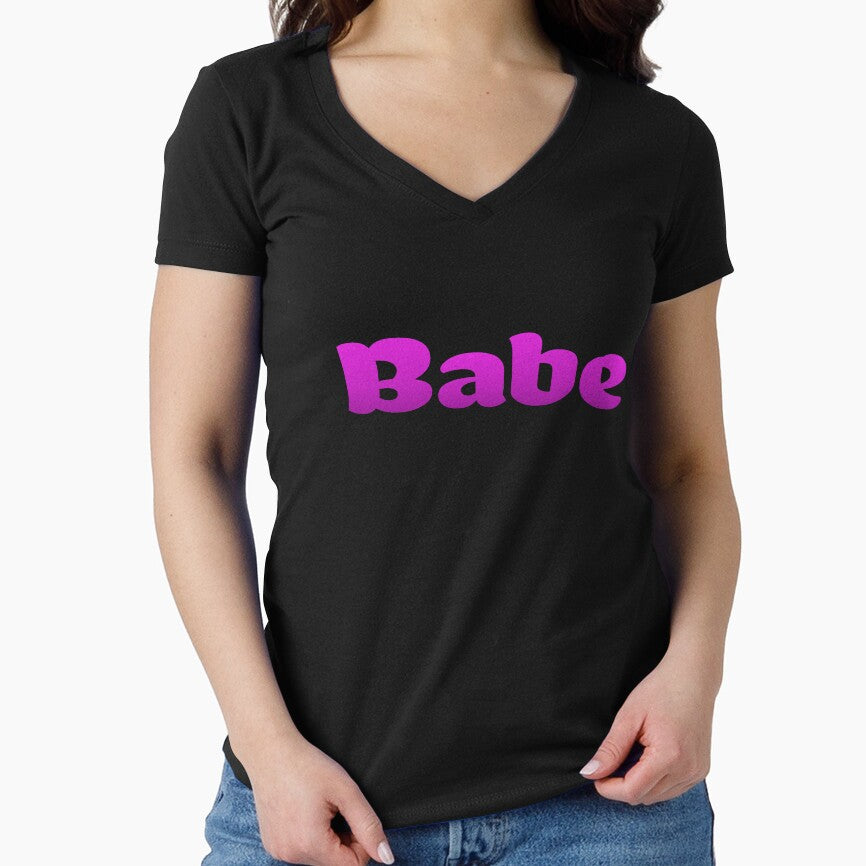 'Babe' Hot Chick Tee by Michael Pilinski Hoodie, Sweatshirt | BlankRebels.com (Image 1)