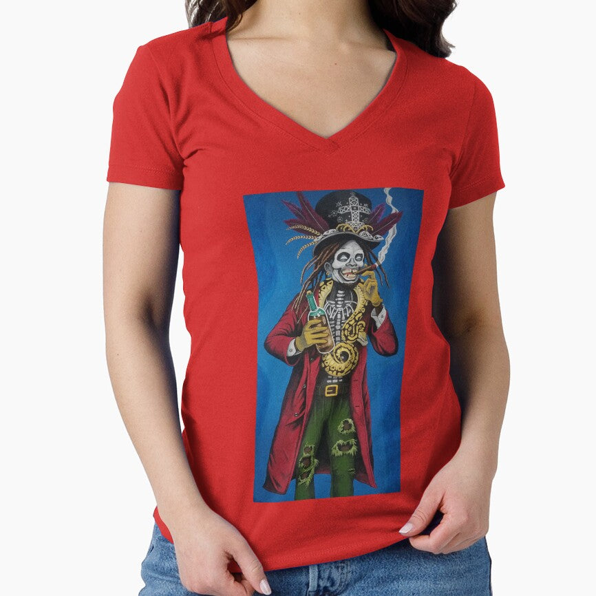 Voodoo King Illustration by Zion Lion T-Shirts, Hoodie, Sweatshirt | BlankRebels.com (Image 1)