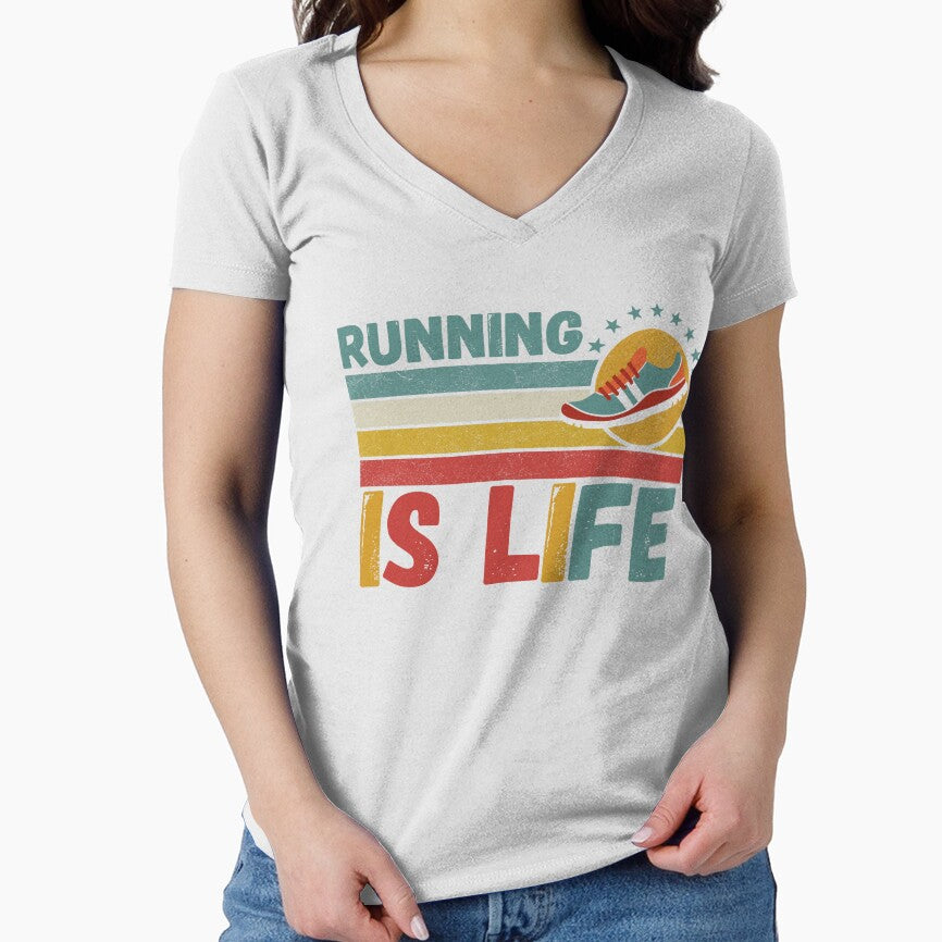 Running Is Life Running Lover Vintage by Nicet-shirt1