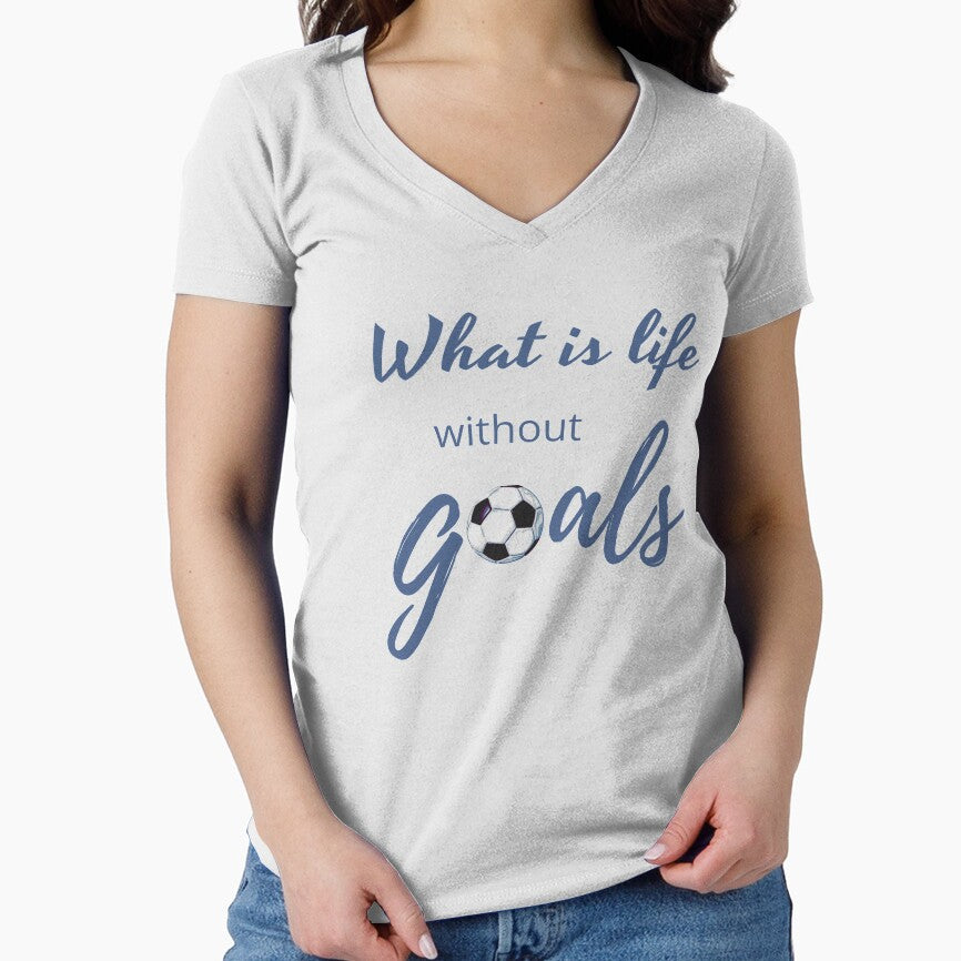 What Is Life Without Goals - Blue Gray by ryanwfraser