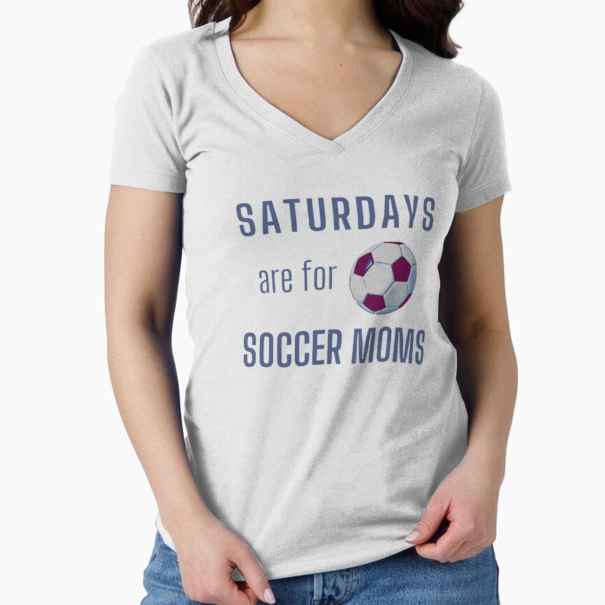 Saturdays Are For Soccer Moms - Blue Gray by ryanwfraser