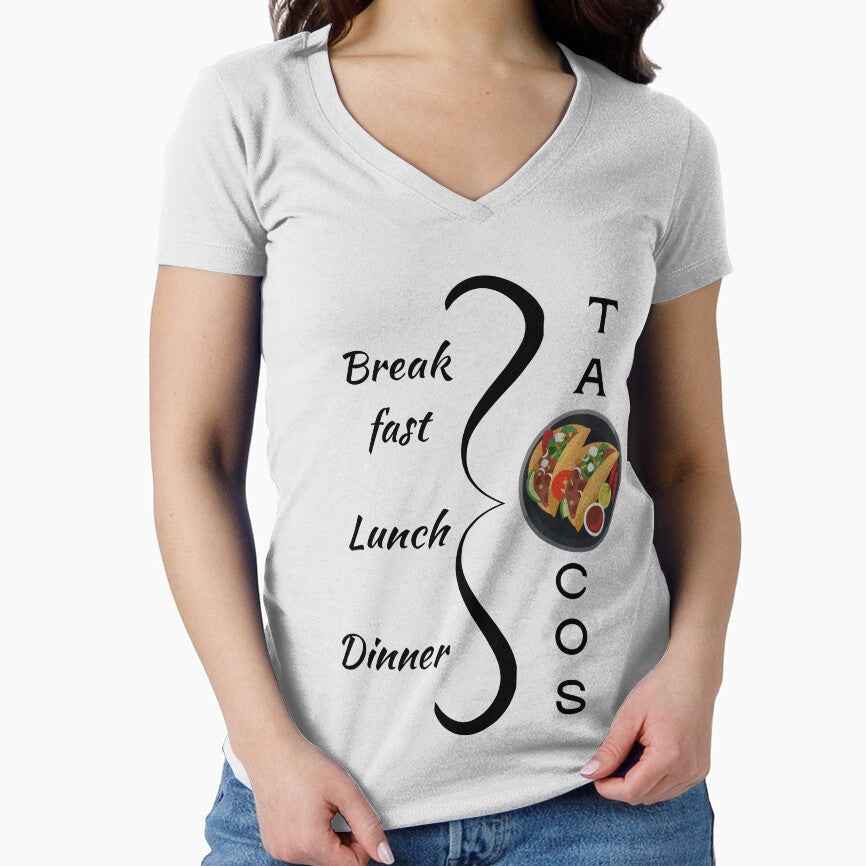 Breakfast, Lunch, Dinner = Tacos by Ruthrasankar T-Shirts, Hoodie, Sweatshirt | BlankRebels.com (Image 1)