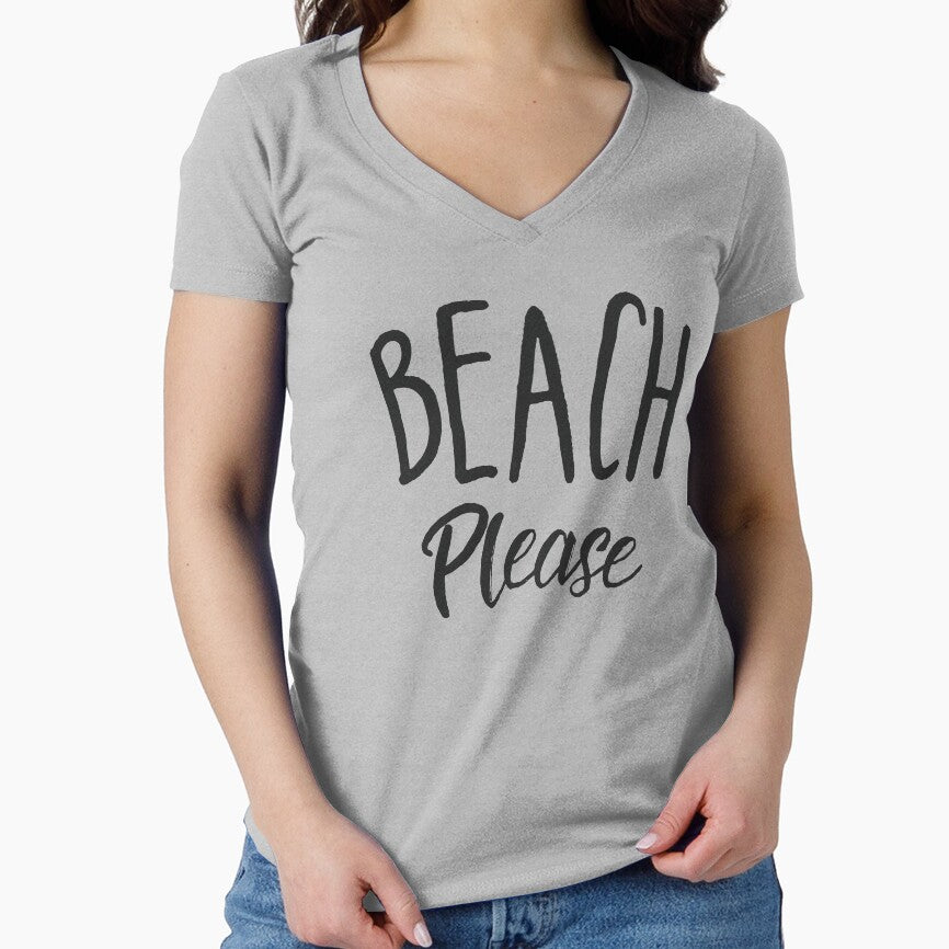 Beach Please Sassy Summer Typography by Cloud9hopper T-Shirts, Hoodie, Sweatshirt | BlankRebels.com (Image 1)