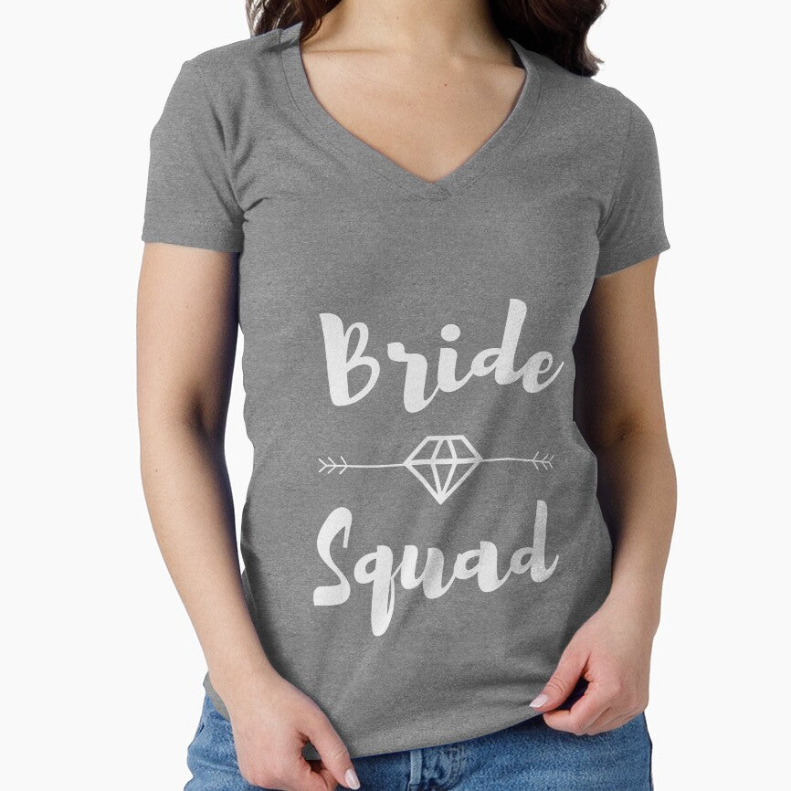 bride squad by GrasslandDesign T-Shirts, Hoodie, Sweatshirt | BlankRebels.com (Image 1)