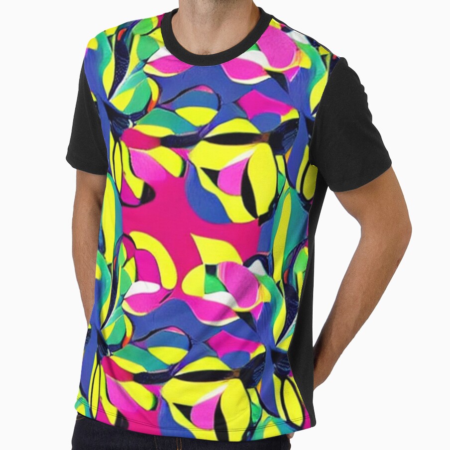 Abstract Pop Art Floral by calibrit