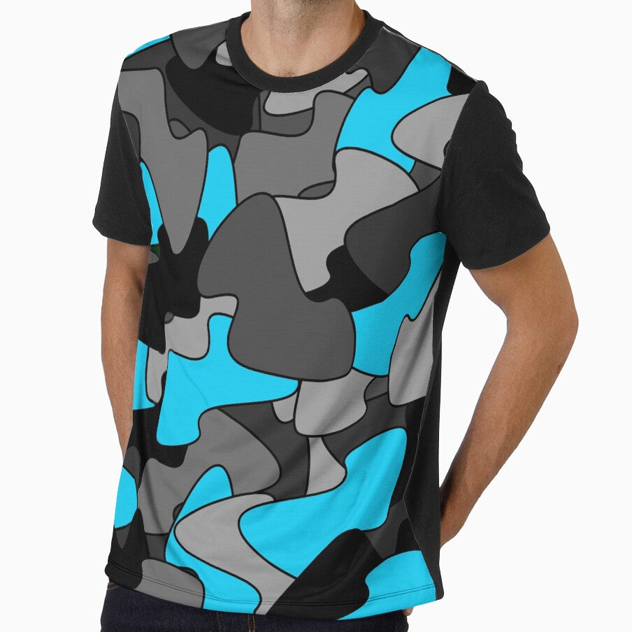 Kinda Camo - Blue by Curraleigh Crafts