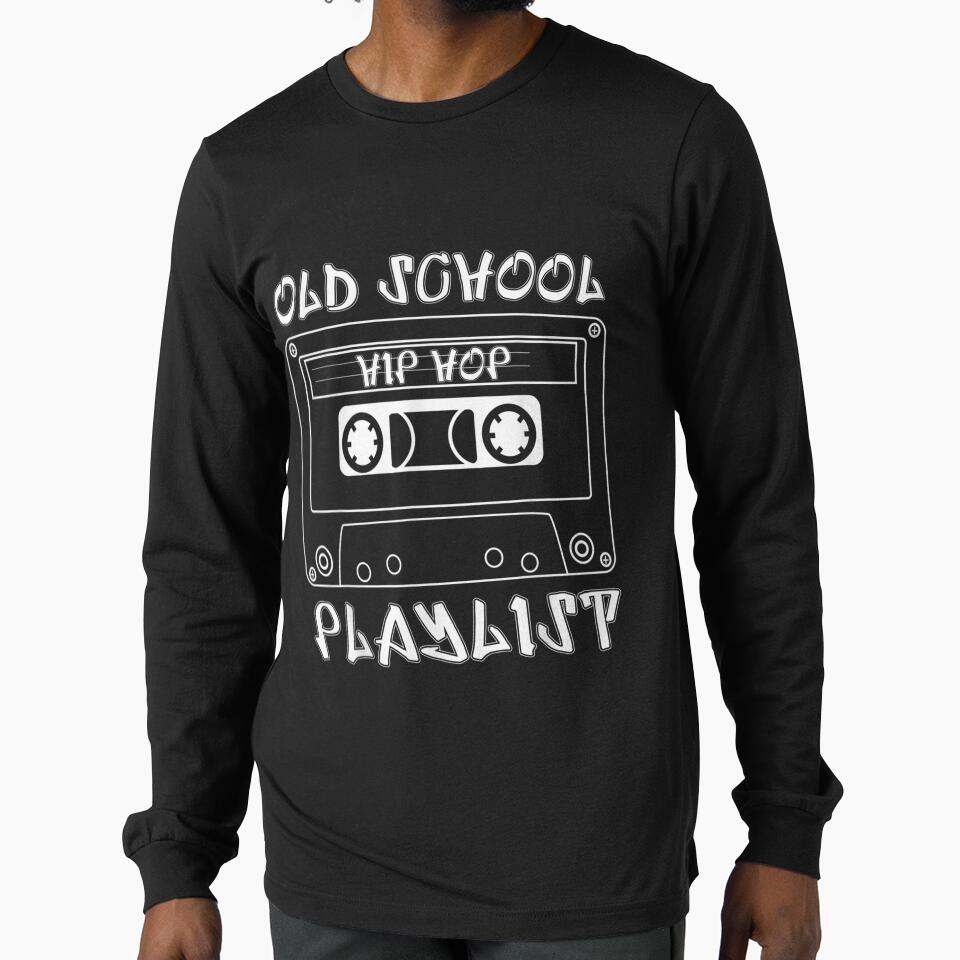 Old School 90s Hip Hop Playlist Mixtape Cassette Graffiti by robinxam