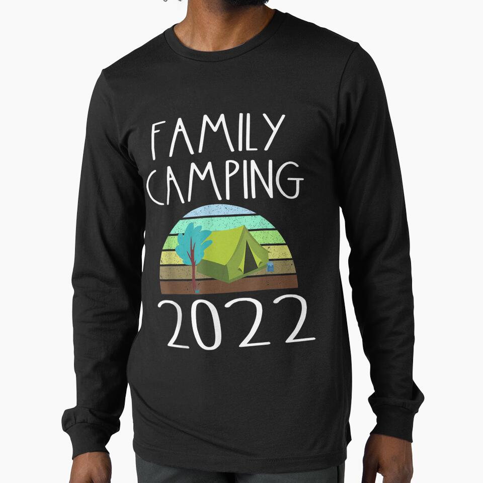 Family Camping 2022 Matching Family Vacation Tent Camp Trip by brita797 T-Shirts, Hoodie, Sweatshirt (Image 1)