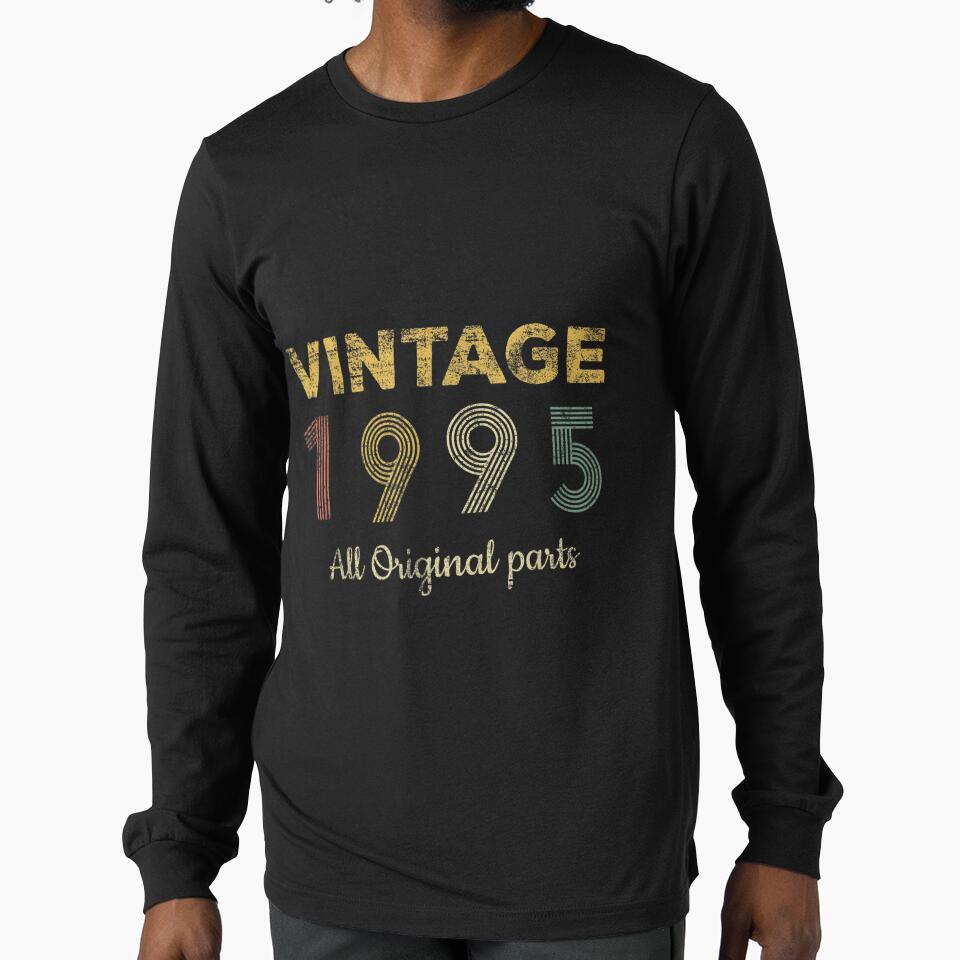 27 Year Old Gifts Vintage 1995 Limited Edition 27th Birthday by vergielx T-Shirts, Hoodie, Sweatshirt (Image 1)
