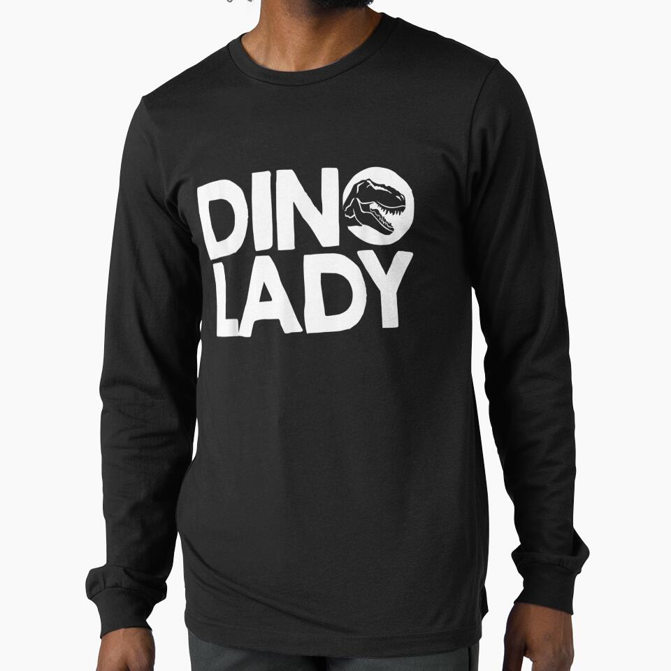 Dino Lady Dinosaur Matching Family Gift by rubysheila T-Shirts, Hoodie, Sweatshirt | BlankRebels.com (Image 1)
