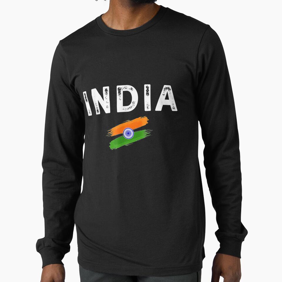 I Love India Cool India Novelty Graphic S Cool Designs by sheilase T-Shirts, Hoodie, Sweatshirt | BlankRebels.com (Image 1)