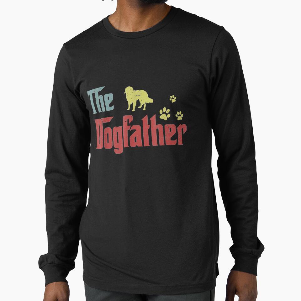 The Dogfather Funny Dog Funny Australian Shepherd by sheilase T-Shirts, Hoodie, Sweatshirt | BlankRebels.com (Image 1)