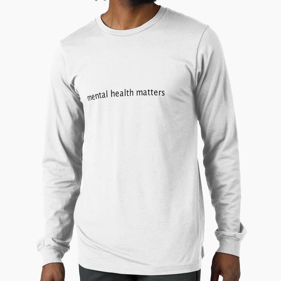 Mental Health Matters minimalist by MirkasDesign T-Shirts, Hoodie, Sweatshirt | BlankRebels.com (Image 1)